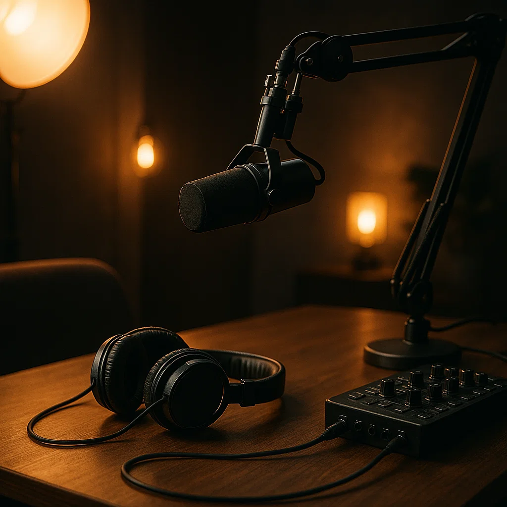 Podcast, Live, Conference, Tutorial, Editing and Many More with Fox Talks